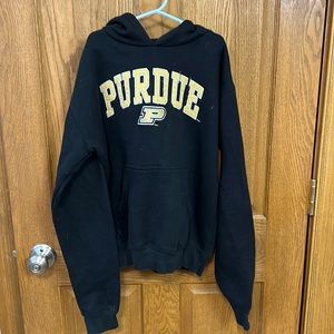 Youth size 8 Purdue hooded sweatshirt